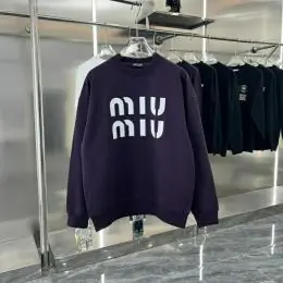 miu miu sweatshirt manches longues pour unisexe s_1244730